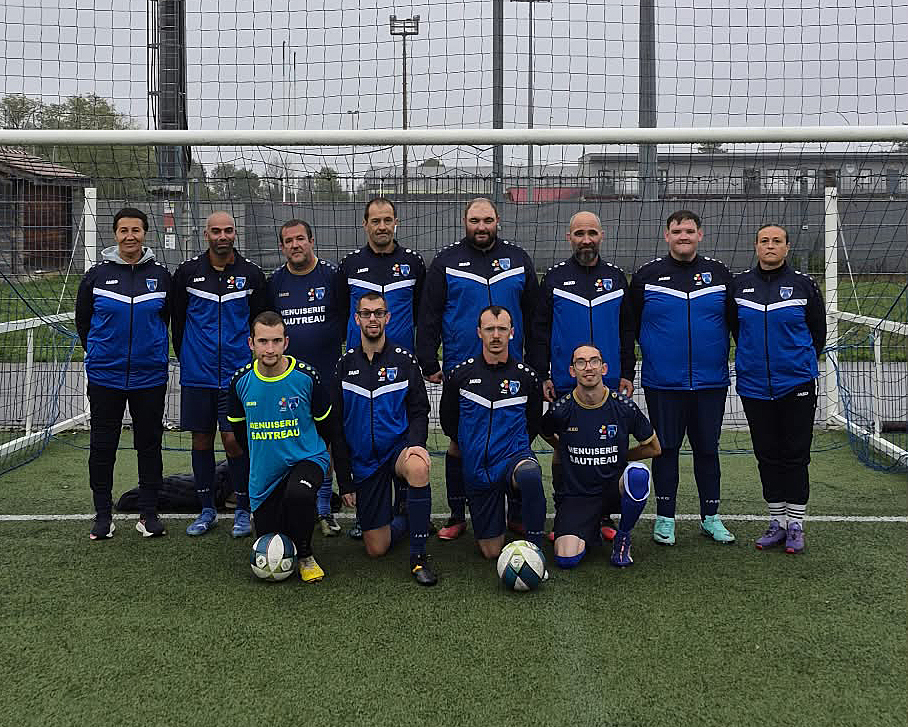 L’équipe Sport Adapté de l’AFCO à Besançon